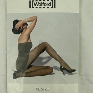 SOLD on eBay / Wolford Tie Style Tights in Myrtle